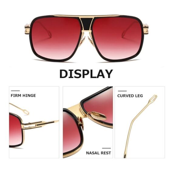 Men’s Aviator Sunglasses - Picture 5 of 5